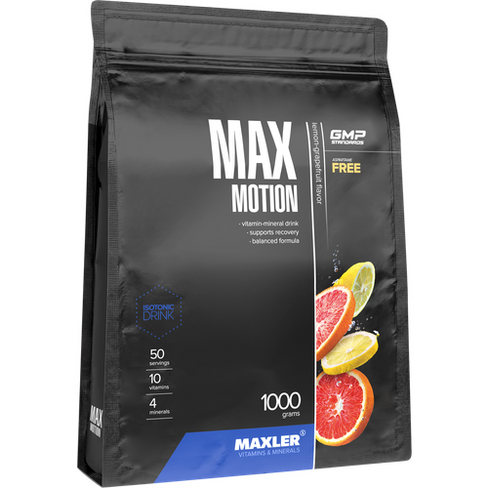 Изотоник Maxler Max Motion лимон-грейпфрут 1 шт. 1000 г 1 шт. 1000 мл