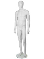 Манекен мужской скульптурный белый IN-33Alex-01M