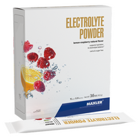 Электролиты Maxler Electrolyte Powder со вкусом Лимон-малина, 15х6,8 г, Поддержка электролитного баланса, Комплекс микро