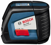 Лазерный уровень самовыравнивающийся BOSCH GLL 2-50 Professional + BM 1 Professional + L-BOXX 136 + LR 2 Professional (0