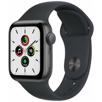 Смарт-часы Apple Watch SE 40mm Aluminum Case Midnight Sport Band S/M (MNT73LL/A) APPLE
