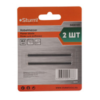Ножи для рубанка Sturm 5430101 82x1.2x5.5 мм универсальные 2 шт. высокоуглеродистая сталь