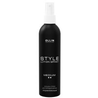 Ollin Style Lotion-Spray Medium - Лосьон-спрей для укладки волос средней фиксации 250 мл Ollin Professional
