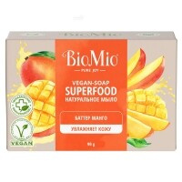 BioMio Vegan Soap Superfood - Натуральное мыло "Манго", 90 г