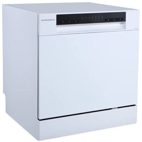 Посудомоечная машина KUPPERSBERG GFM 5572 W, компактная, настольная, 55см, загрузка 8 комплектов, белая [6496]