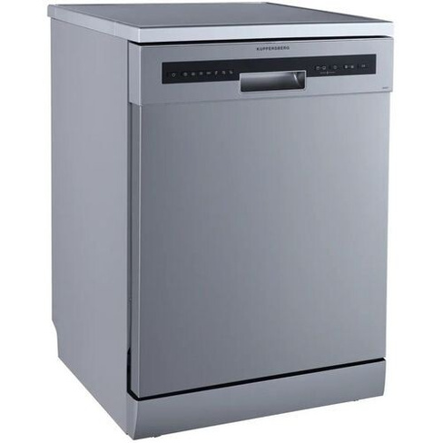 Посудомоечная машина KUPPERSBERG GFM 6073, полноразмерная, напольная, 59.8см, загрузка 14 комплектов, нержавеющая сталь