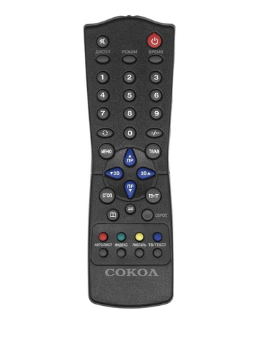 Пульт ДУ Sokol RC FX36A TV TXT Original