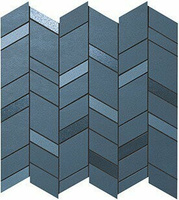 Mek Blue Mosaico Chevron Wall (9MCU) 30.5x30.5
