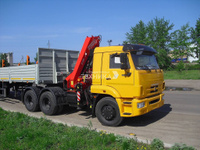 Седельный тягач КАМАЗ 65116 с КМУ Fassi F155A.0.22