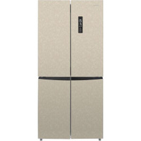Холодильник трехкамерный NORDFROST RFQ 510 NFYm инверторный бежевый