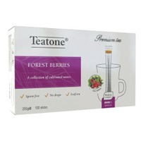 Чай TEATONE фруктовый со вкусом лесных ягод 100 стиков по 2 г 1257