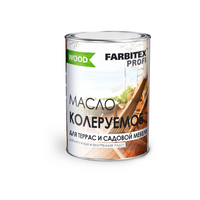 Масло для дерева, масло для террас и садовой мебели FARBITEX профи WOOD Венге 0,45 л Farbitex PROFI