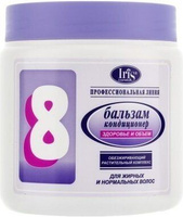 Iris Соsmetic Профессиональная линия Бальзам-кондиционер №8 "Здоровье и объем" для жирных и нормальных волос, 500 мл IRI