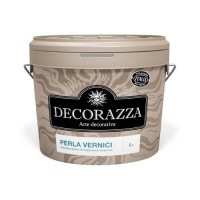 Защитное декоративное покрытие Decorazza Perla Vernici база Argento PL11-07 коричневое 1 кг
