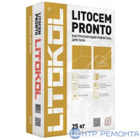LITOCEM PRONTO Стяжка быстротвердеющая цемент Litokol 25 кг