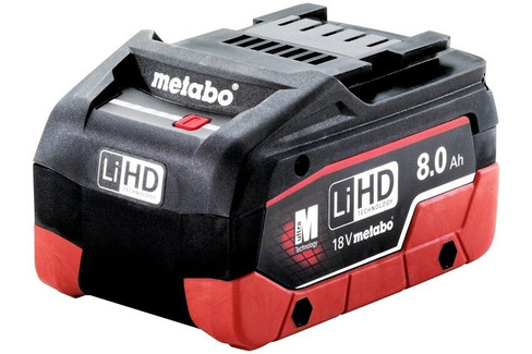 Аккумулятор Metabo LiHD 18v 8.0Ah (625369000)