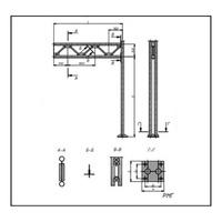Рамные опоры дорожных знаков РМГ